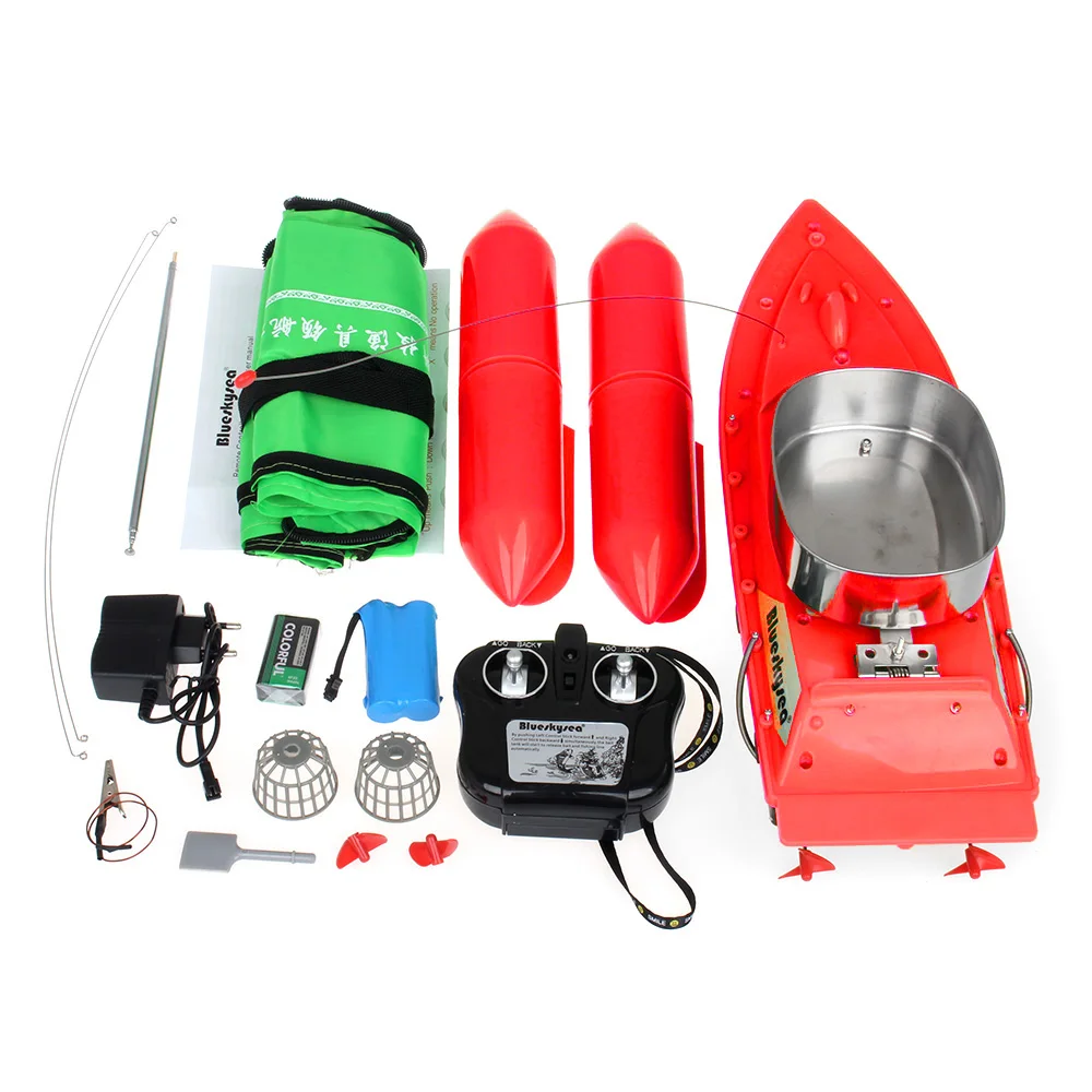 TOMLOV Updated T10 Fishing Finder Mini RC Bait Boat Carp Fishing Bait Boat 300M Remote Control TOMLOV Updated T10 Fishing Finder Mini RC Bait Boat Carp Fishing Bait Boat 300M Remote Control