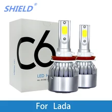 LED Car Headlight Bulb For Lada GRANTA KALINA LARGUS PRIORA Niva SAMARA VESTA XRAY H4 H7 H11 H1 H3 9005/HB3 9006/HB4 12V 6000K LED Car Headlight Bulb For Lada GRANTA KALINA LARGUS PRIORA Niva SAMARA VESTA XRAY H4 H7 H11 H1 H3 9005/HB3 9006/HB4 12V 6000K