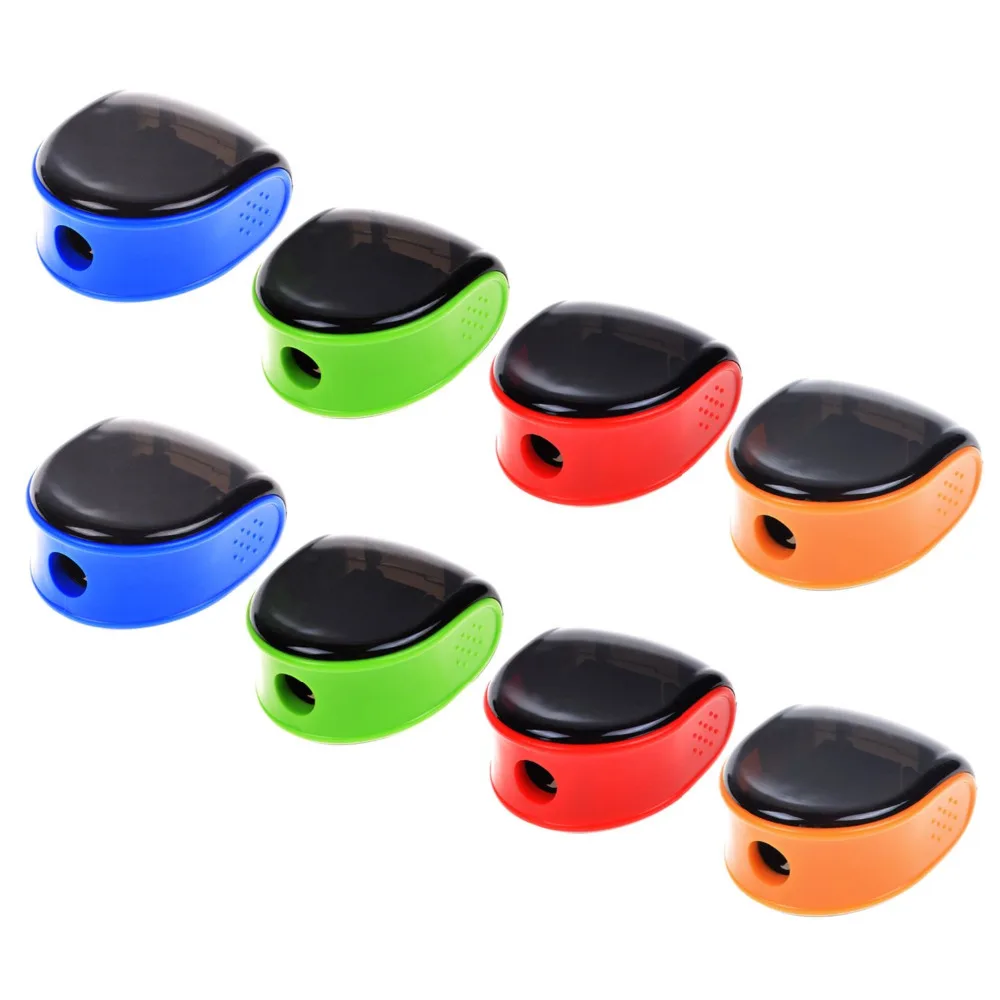 

8 PCS Random Color Plasctic Manual Pencil Sharpner