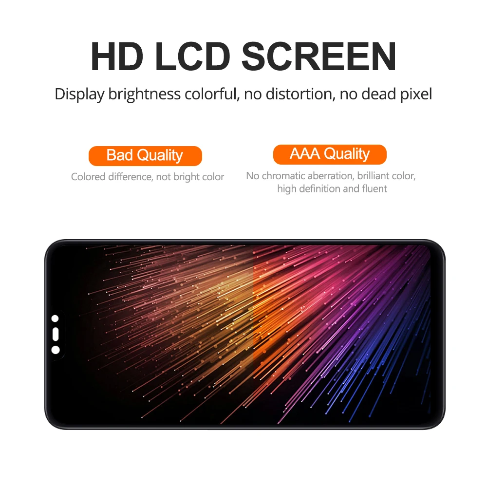 Оригинальный 6 26 ''ЖК дисплей для Xiaomi Mi 8 Lite ЖК сенсорный экран дигитайзер