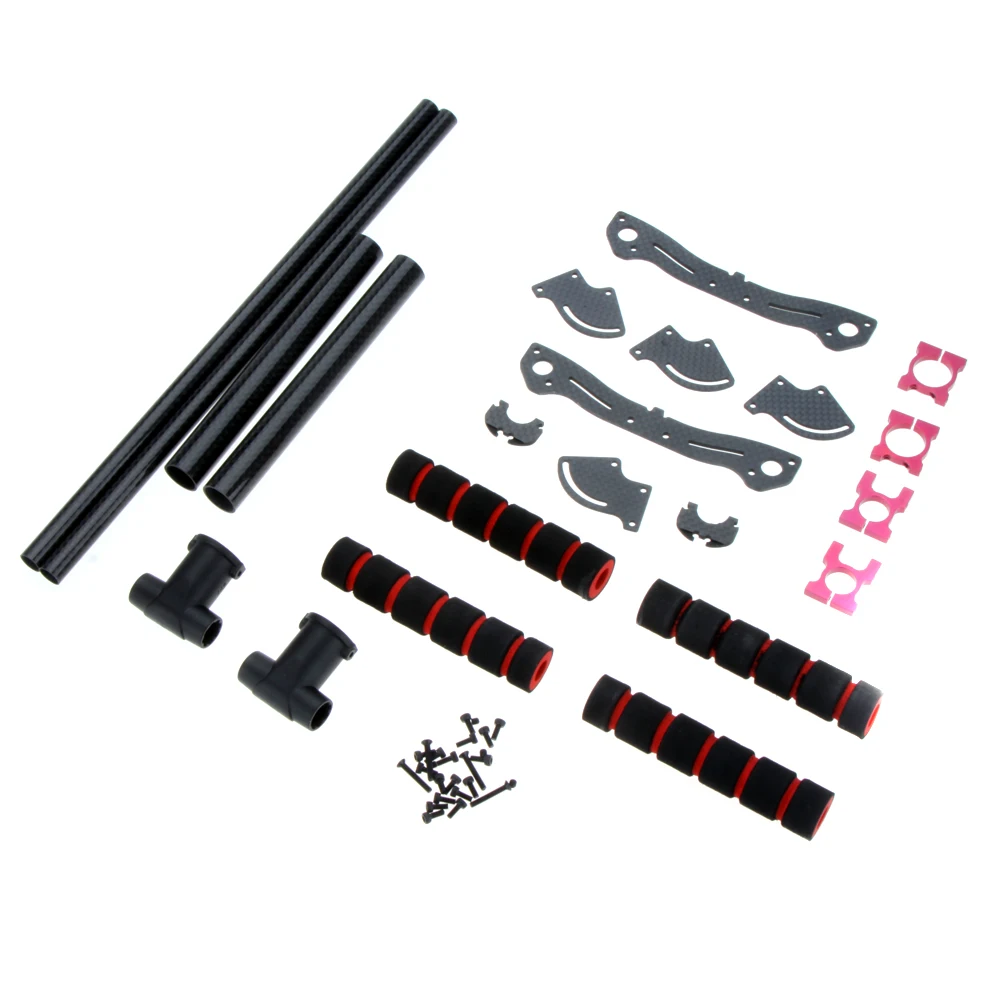 Upgrade Carbon Fiber Tall Landing Skid Gear Kit For DJI Phantom 1 2 Vision FPV RC Quadcopter