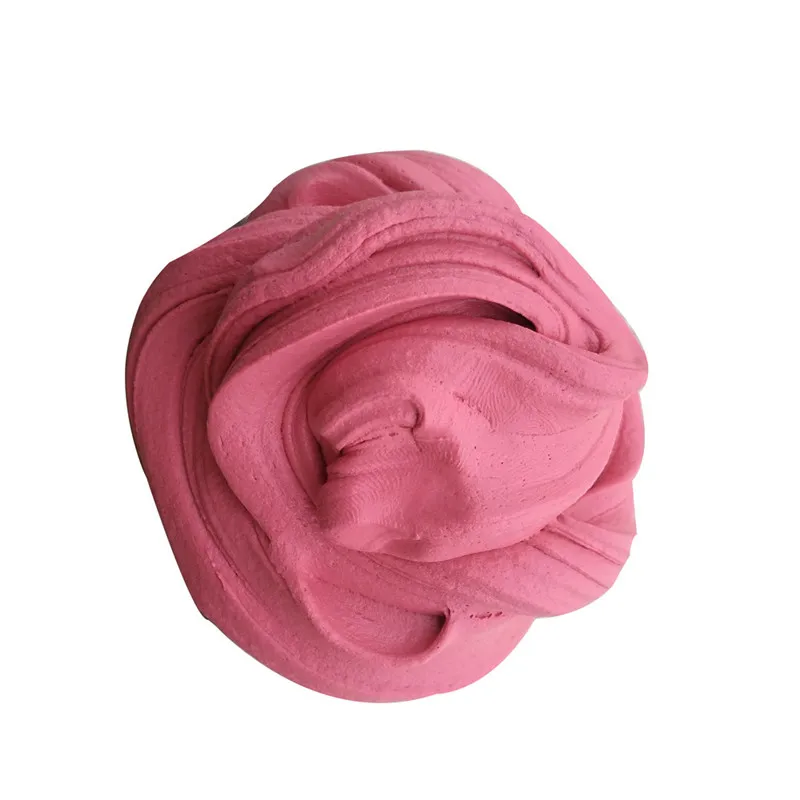 Пушистая Floam Slime Ароматизированная игрушка для снятия стресса игрушка-Лизун 4,12 - Цвет: Красный