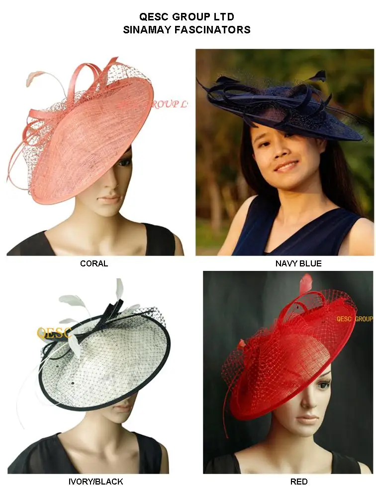 coral coloured hats