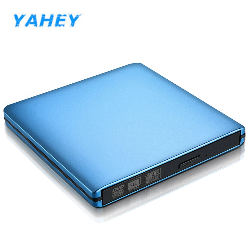 

USB 3.0 External Small portable DVD CD RW CD/DVD-ROM Player Writer DVD Burner Drive for Windows 7/8/10 MAC OS linux