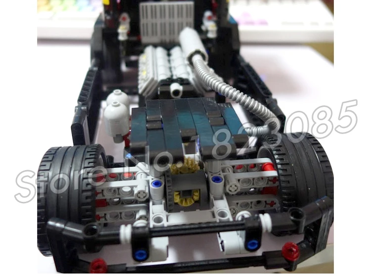 608 шт. 2в1 Technic Advanced Limited Edition набор гоночных грузовиков 3360 фигурки строительные