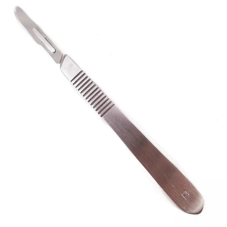 Животное хирургический нож для скальпеля из нержавеющей стали резьба по дереву нож фрукты еда ремесло гравировка нож Мульти PCB ремонт нож - Цвет: Handle 3