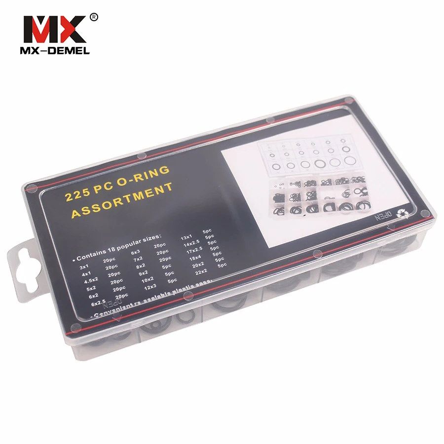 MX-DEMEL-225-stks-Kit-Airconditioning-HNBR-O-Ringen-Seal-Nitril-Rubber-Auto-Auto-Reparatie-Gereedschap (4)