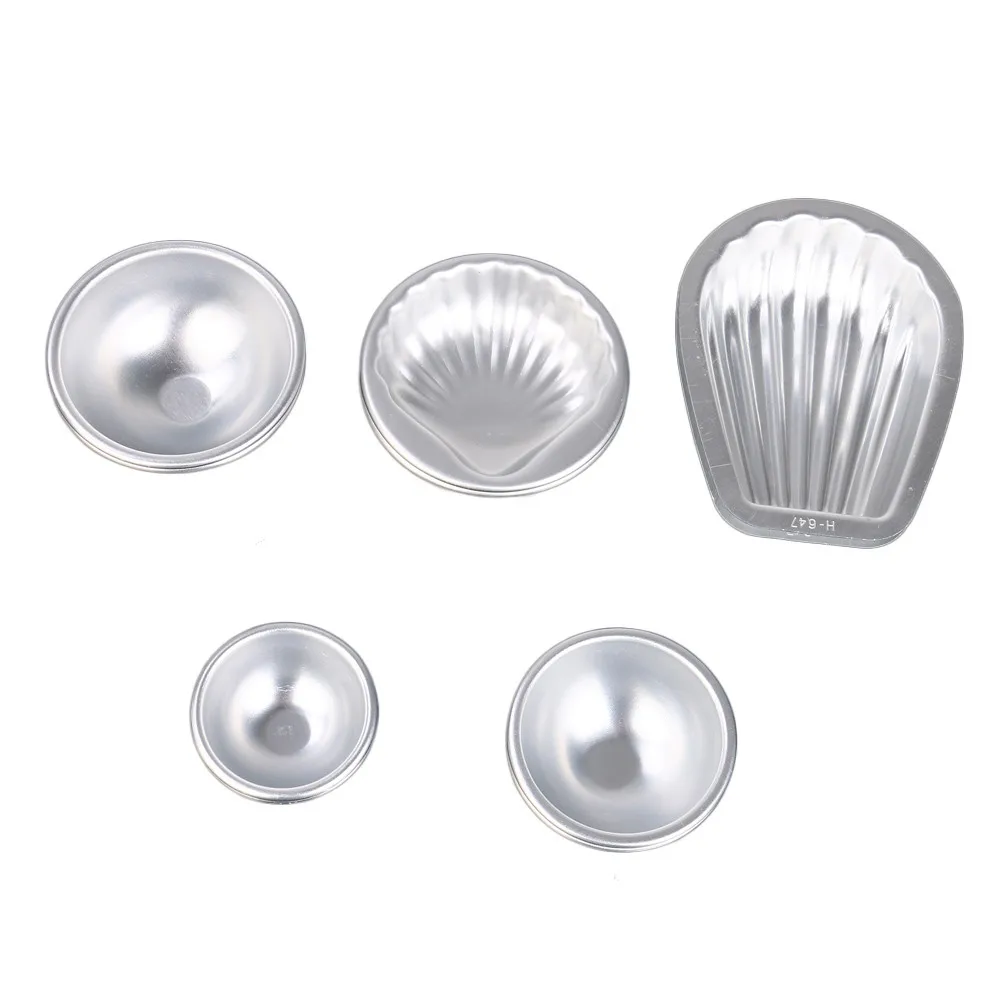 

Set DIY Shell Cookie Cutter Biscuit Fondant Chocolate Cake Mold Decorating Tools Pastry Sugarcraft Kitchen Accessories Bakeware