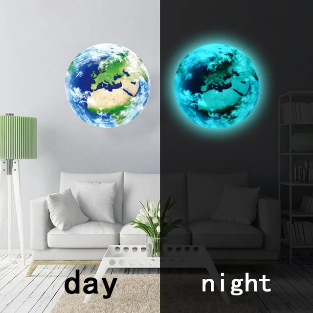 1pcs Land Solar Toys Novelty Romantic Starry Sky Night Creative Birthday Toys Children Wall Stickers 3