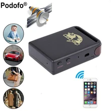 Podofo Remote Positioning Tracker Support Quad Band Stable GPS Tracker TK102B Vehicle Car GPS Tracker