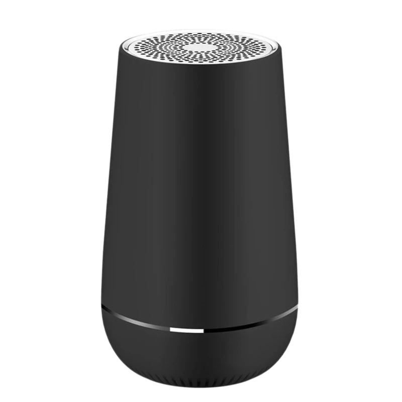 Black Fugn Bluetooth динамик Портативный беспроводной громкий динамик металлический открытый беспроводной мини Колонка стерео 3D бас Tf Aux слот Поддержка - Цвет: Black