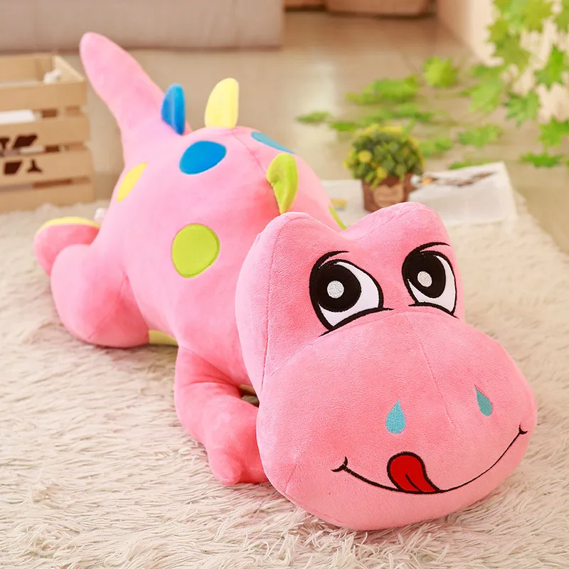 Kawaii/1 шт. 60 см Новые динозавров плюшевые игрушки сонный комфорт подушки детские