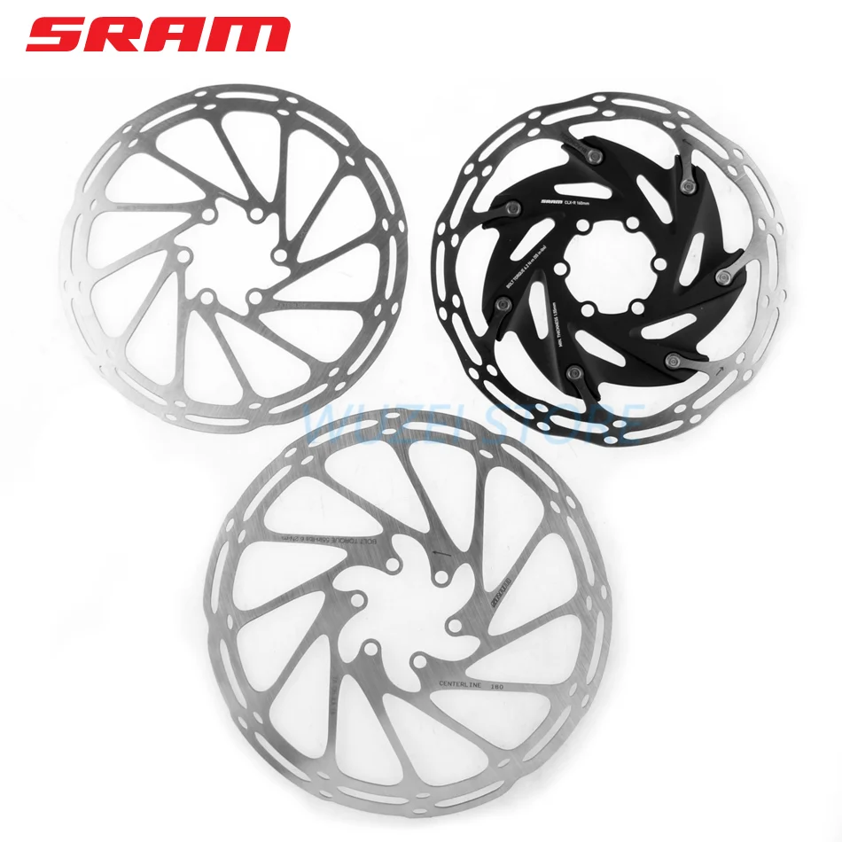 6-Bolts 140MM-203MM Optional New Sram Avid MTB CenterLine Rotors Center-Lock