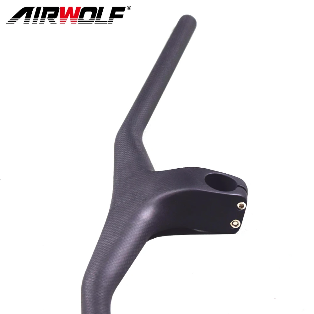 Tideace MTB Bike Hhandlebar T800 Carbon Handlebar Stem 40//50//60//70mm Intergrated