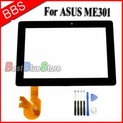 Для Asus MeMo Pad Smart 10 ME301 K001 ME301T сенсорный экран с дигитайзером стекло + заменитель инструментов, 5235N FPC-1 Бесплатная доставка