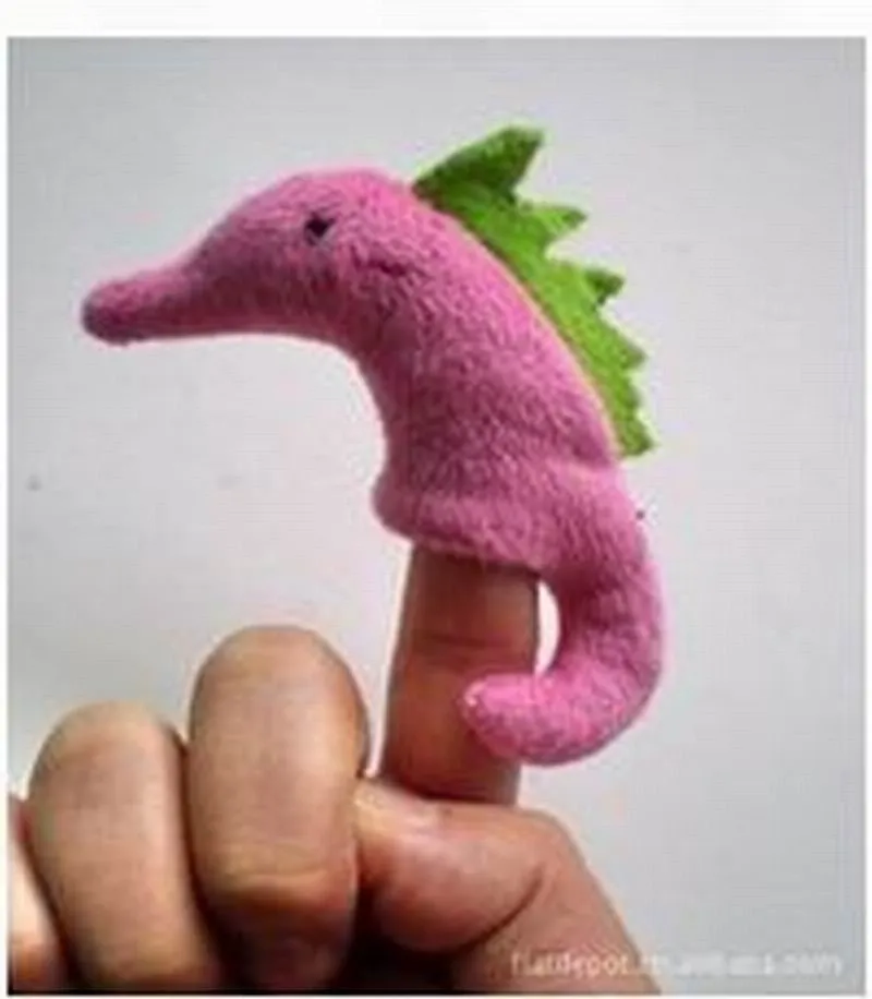 11 Plush 10kinds Ocean Animals Finger Puppets