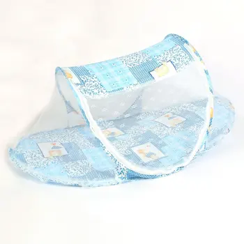 

Foldable Toddler Kids Infant Baby Safty Mosquito Net Netting Crib Bed Playpen Play Tent Blue