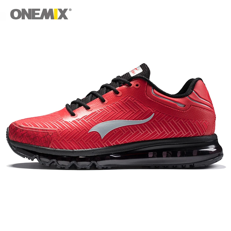

ONEMIX Men's Running Shoes Light Jogging Shoes Summer Outdoor Walking Shoes Good Gym Sports Sneakers Black Adult Athletic Shoes