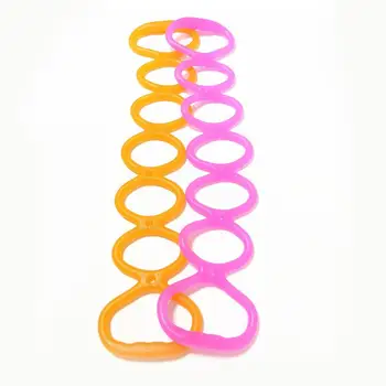 

7 Hole Silicone Pull Rope Fitness Equipment Pilates Resistance Bands Workout Home Gym Crossfit Trainer Exerciser Sport Yoga