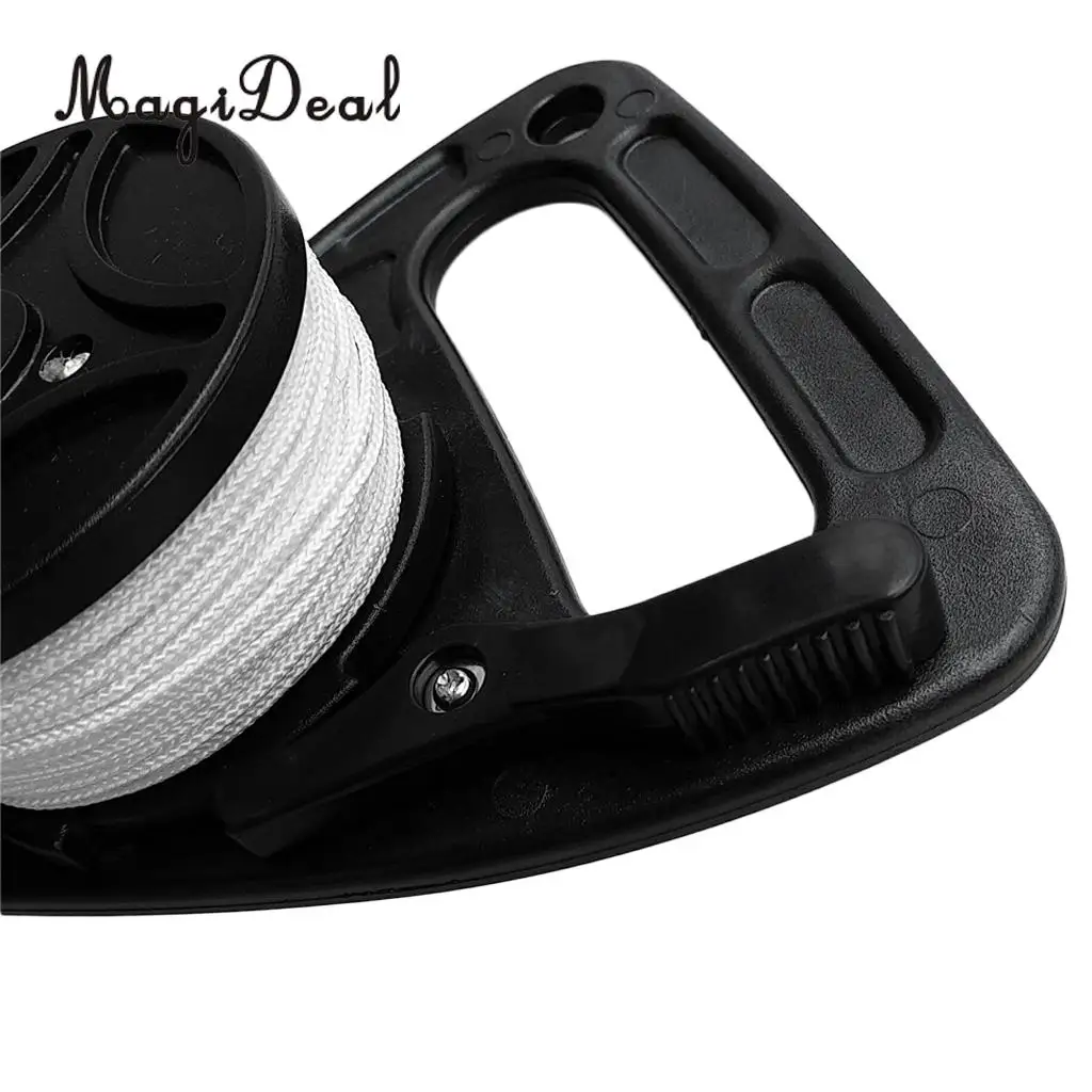 Heavy Duty Scuba Dive Reel - Underwater Diving Tech Spool Kayak Anchor & Thumb Stopper, 83m Line, Bolt Snap - Choice of Color
