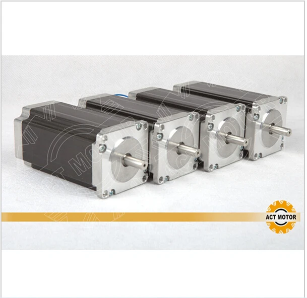 80W ACT Motor 4PCS Nema23 Stepper Motor Driver DM542 Input Voltage:18-50V