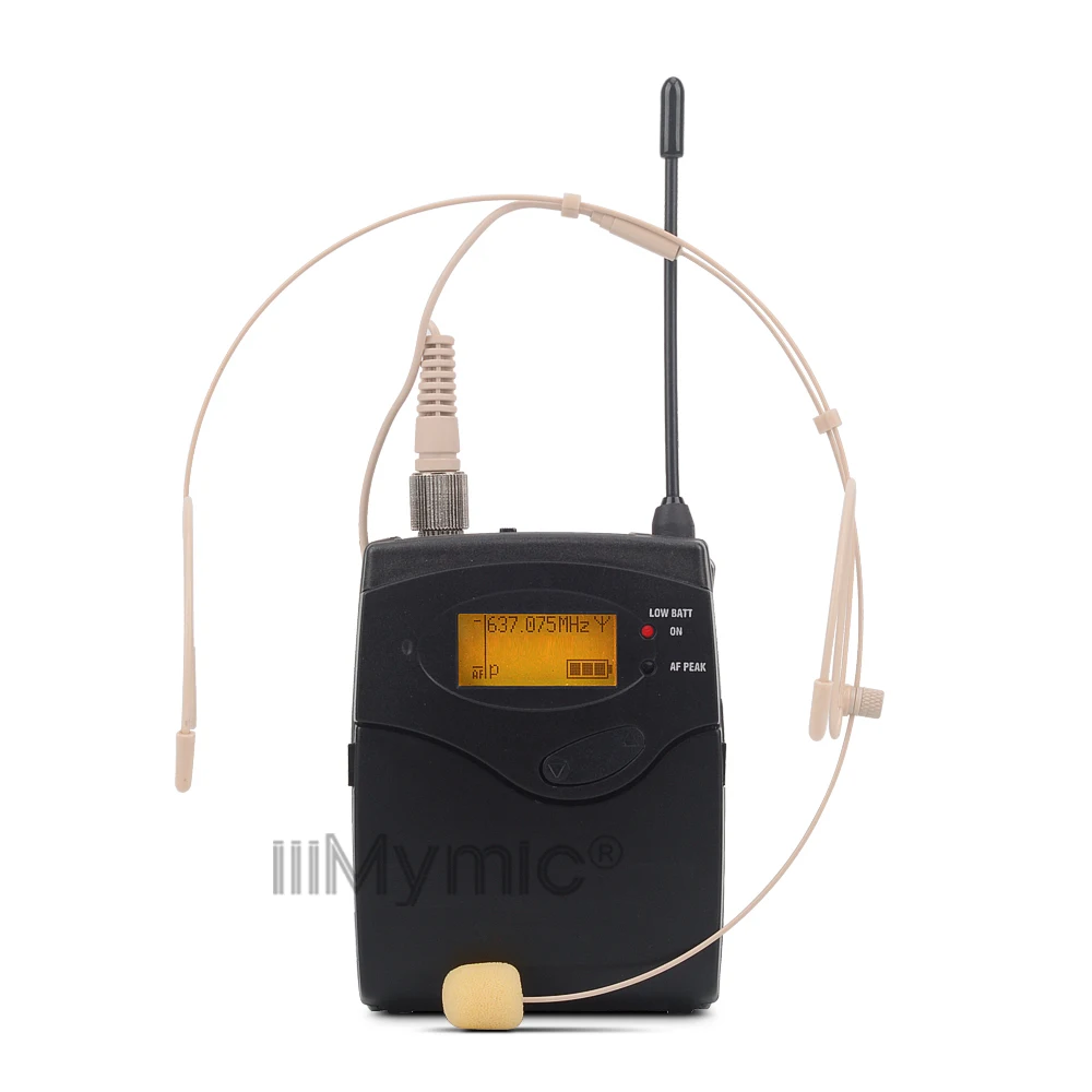 Профессиональная Беспроводная микрофонная система 122 G3 UHF с приемником истинного