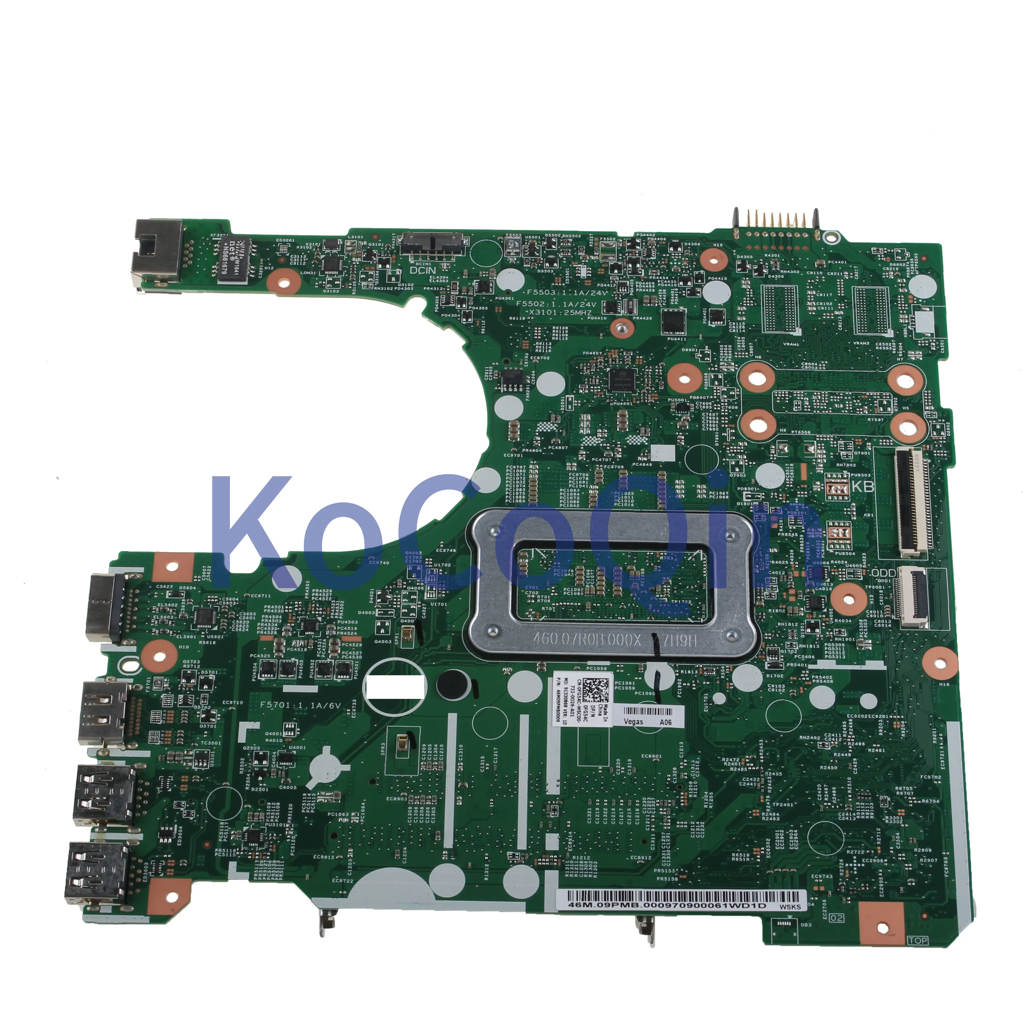 price reduction  KoCoQin Laptop motherboard For DELL Inspiron 3467 3568 3468 CORE 4405U SR2EX CN-0FG54C 0FG54C 15341