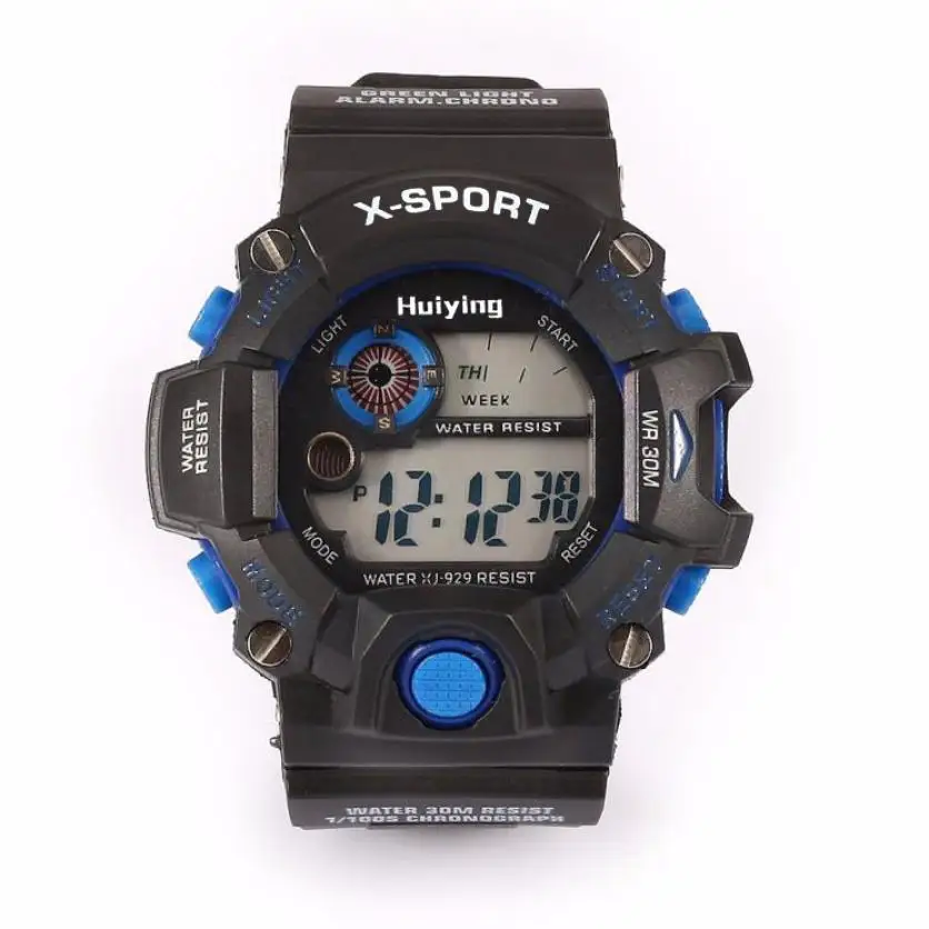 

Children LED Digital Sport Watches Mens Military Silicone Waterproof Wrist watch Hiking Casual reloj deportivo Dropship Fast A60