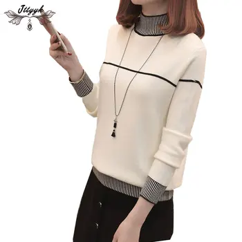 

2020 Newest turtleneck winter knitted sweater Women Tops loose Large size pullover female Soft warm autumn casual jumper LJ469