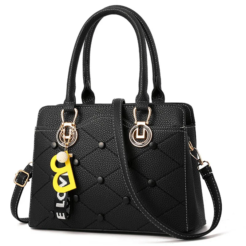 

Hot Sell Women Bags PU Leather Bag Ladies Sac Shoulder Messenger Bags For Women's Ladies 2018 Women Small Letter Decoration