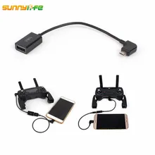 Sunnylife Mavic pro Spark DJI Mavic air Remote Controller Data Converting Cable USB Port Conversion Line Wire for phone Tablets