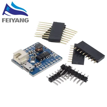 

Battery Shield For WEMOS D1 mini single lithium battery charging & boost