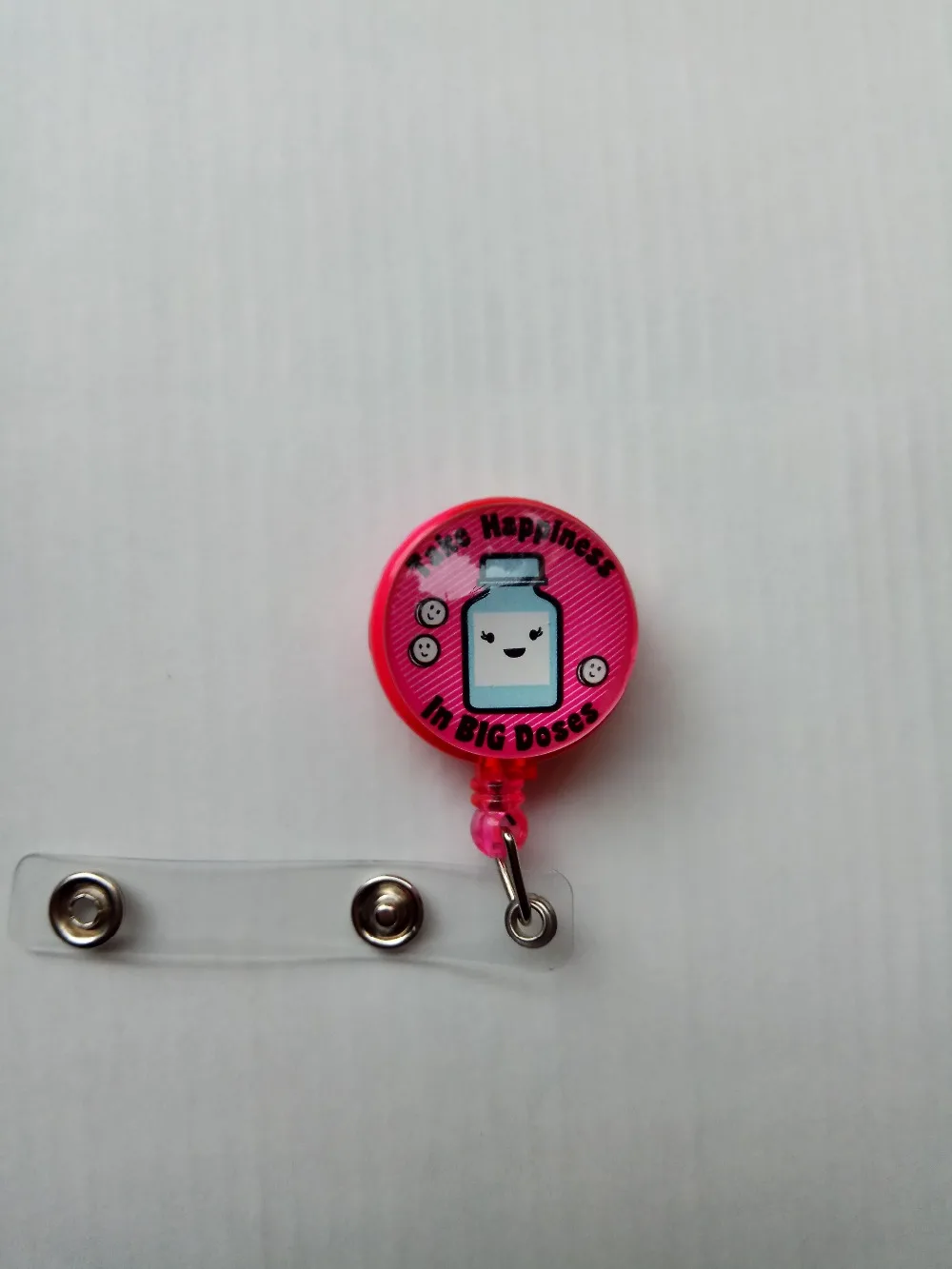 

Nurse ID Name Reel Retractble Badge Pull Holder with belt clip 10/pcs