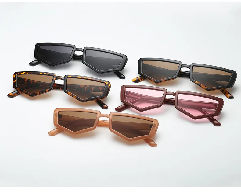 Женские очки ярких цветов, винтажные маленькие квадратные линзы из смолы, солнцезащитные очки, брендовые дизайнерские ретро солнцезащитные очки, прямоугольные солнцезащитные очки FML