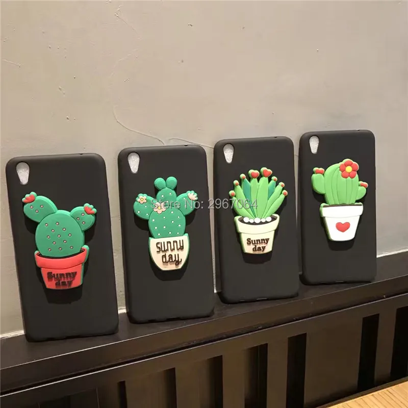 Для iphone 6G 6P 7G 7P оболочка кактус сотовый телефон завод мобильный Осень черный ТПУ