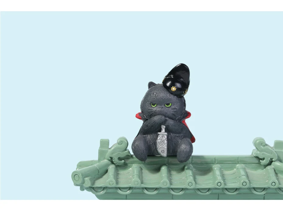 Mini Forbidden City kitten ornaments toys 11