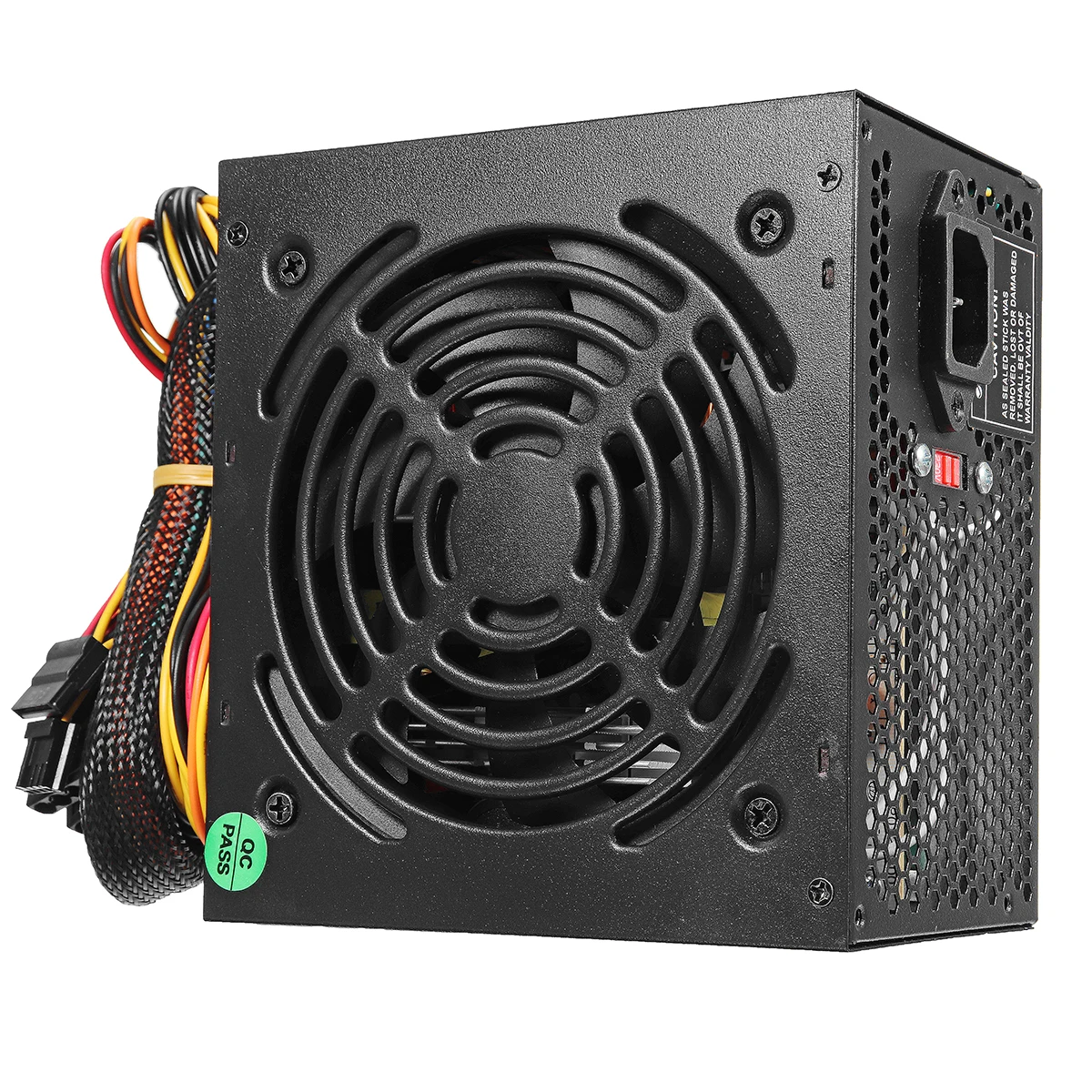 أسود ماكس 800 واط امدادات الطاقة PSU PFC مروحة كاتمة للصوت ATX 24 دبوس جهاز كمبيوتر شخصي SATA الألعاب PC امدادات الطاقة ل إنتل AMD الكمبيوتر