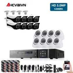 16CH 5 IN1 видеорегистратор Full HD CCTV Системы HDMI 1080 P видеорегистратор AHD 16 шт. 4.0MP Пуля безопасности домашнего видео Камера наблюдения Системы