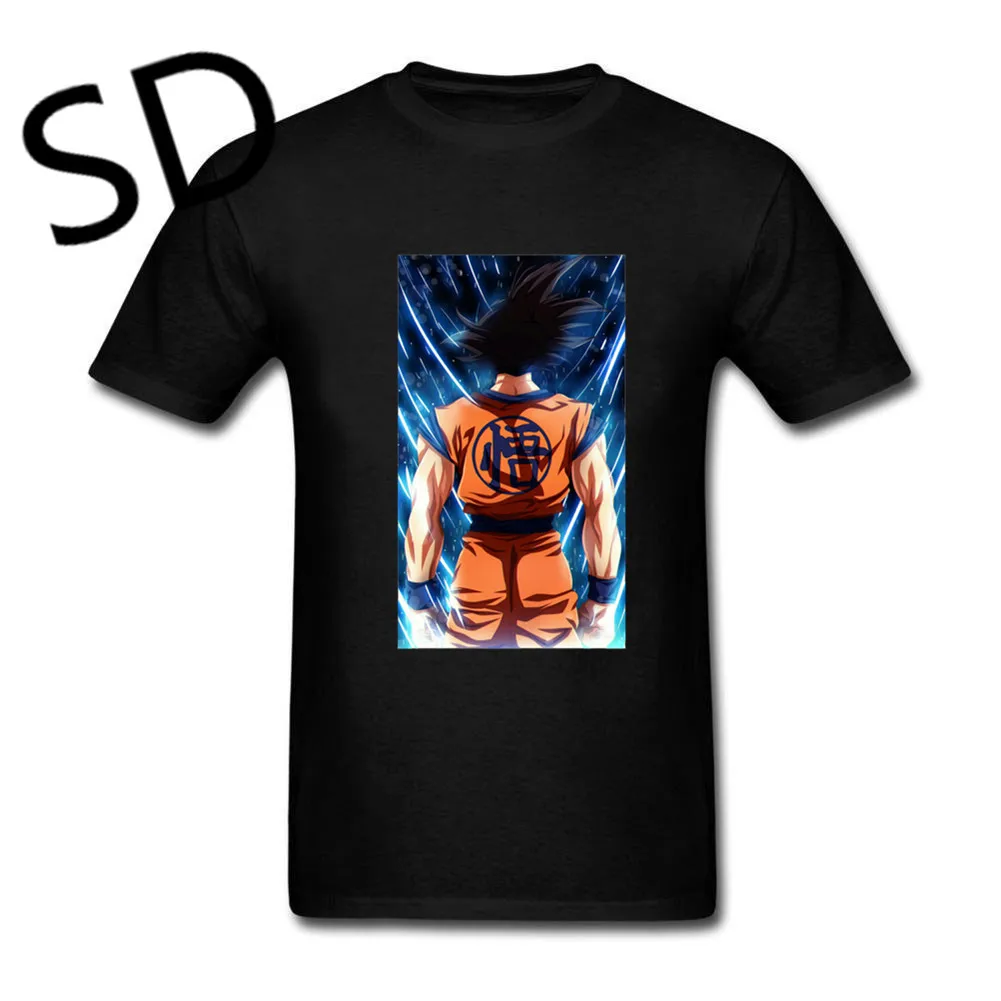 Dropshipping Anime T shirt Goku Ultra Instinct T Shirt Men Dragon Ball ...