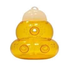 2 шт. ловушка для насекомых прочная в форме огурца пластиковая ловушка для насекомых может портативная ловушка для мух для использования на открытом воздухе сельхоз