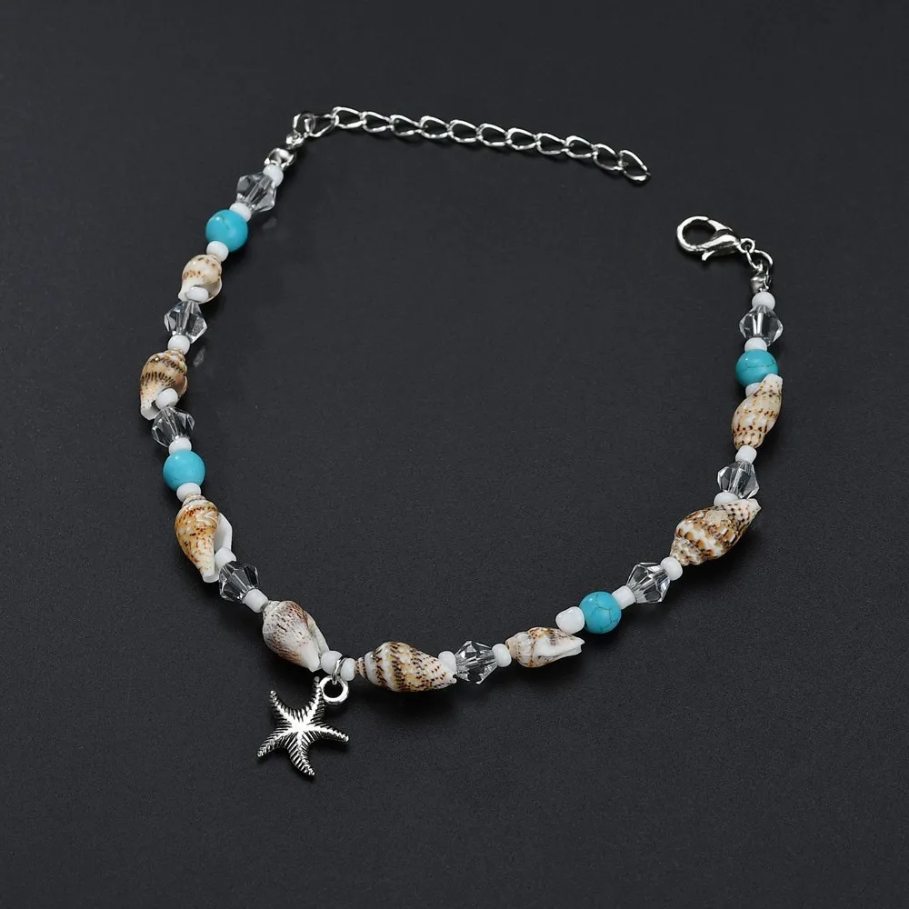 Design Shell Foot Bracelets Wedding For Women On The Leganklets Bracelet For Women Anklets With Bells  (6)