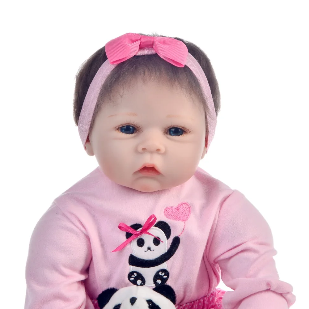 Мультфильм Стиль 22 ''мягкий силиконовый Reborn Baby 55 см реалистичные кукла-реборн для малышей для Menina подарки на день рождения ткань средства