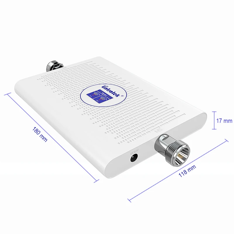  Lintratek AGC 70dB Universal Signal Booster 2G 3G 4G Repeater 900 1800 2100MHz Dual Band GSM 3G 4G 