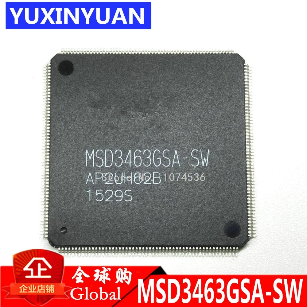 MSD3463GSA-SW MSD3463GSA MSD3463G MSD3463 QFP и аутентичный с интегральная микросхема ЖК IC чип электронный 1 шт