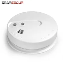 Fire Protection 433MHz Smoke Detector Wireless White Color Smoke Sensor alarm fire For H6 GSM/Wifi Alarm System wireless smoke thermal sensor alarm system for 433mhz home fire heat thermal sensor detector protection office security fire
