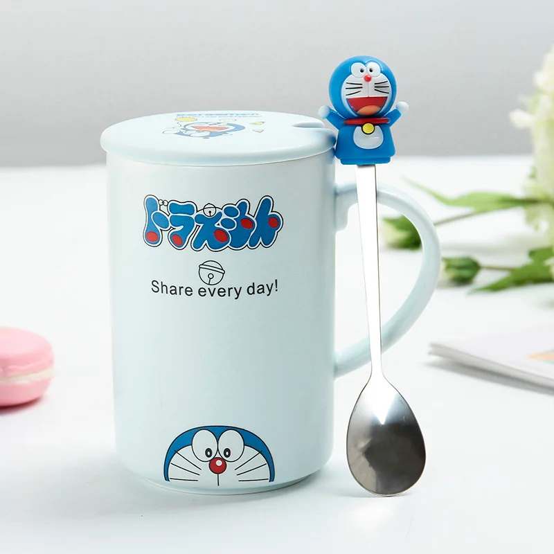 Hello kitty кофе чашки Молоко чай Кружка рождественские подарки дети воды с крышкой и