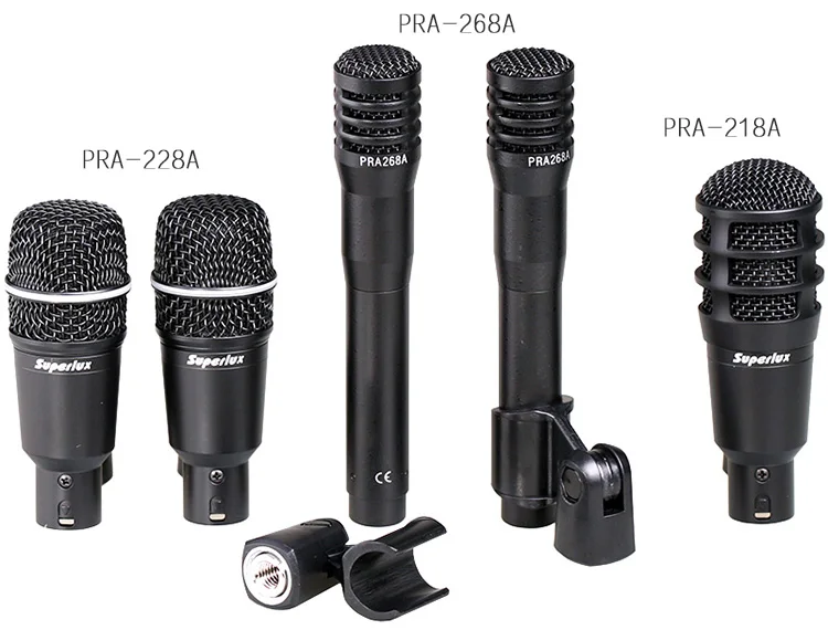 Набор инструментов для микрофона Superlux DRKA3C2 5 шт.|drum microphone set|microphone setmicrophone portable |