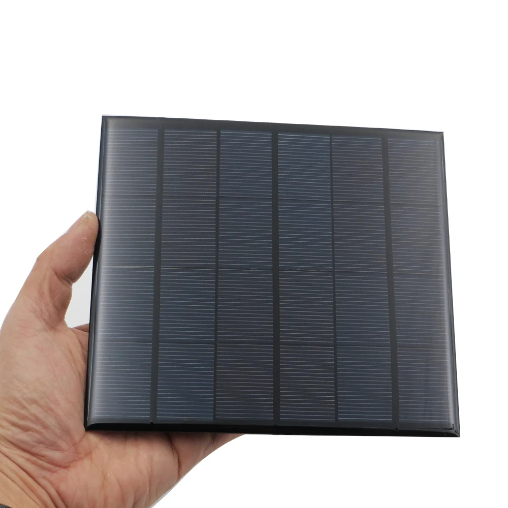 6V 583mA 3,5 Вт 3,5 Панели солнечные Стандартный эпоксидный поликристаллический кремний DIY батарея заряд энергии Модуль Мини Солнечная батарея игрушка