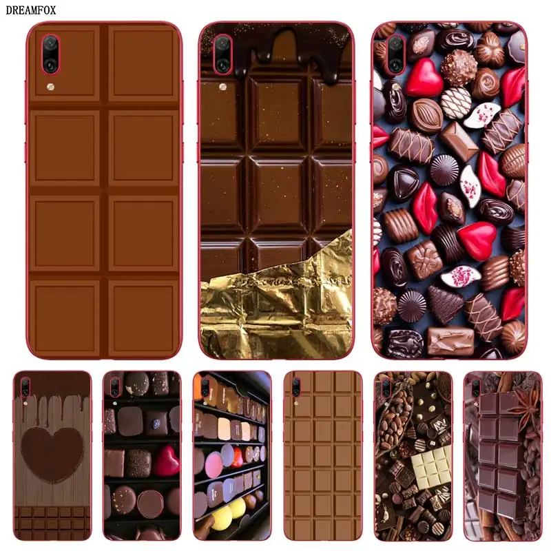 N287 Chocolat Мягкий ТПУ силиконовый чехол для huawei mate 8 9 10 20 30 Lite Pro Чехол |