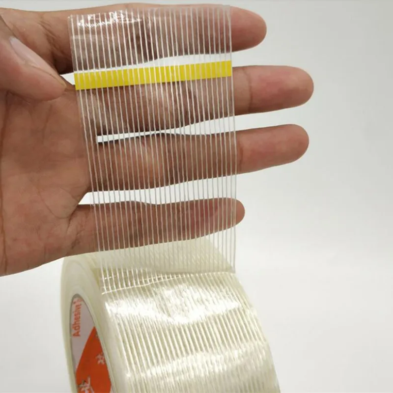 

25 Meters Powerful high-viscosity ultra-thin Transparent Stripes Refrigerator Air-conditioning Bundled Tape